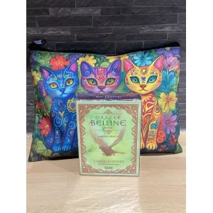 Oracle De Belline De 53 Lames Avec Livret D&rsquo;Interpr&eacute;tation Et Sa Trousse De Protection Chats - Occasion