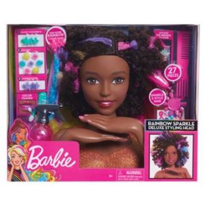 tete &agrave; coiffer afro barbie - Occasion