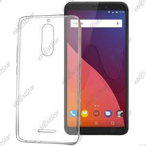 Ebeststar &reg; Film Protection &Eacute;cran En Verre Tremp&eacute; + Coque Silicone Gel Ultra Fine Housse Etui Souple Pour Wiko View 16gb 32gb, Couleur Transparente - Occasion