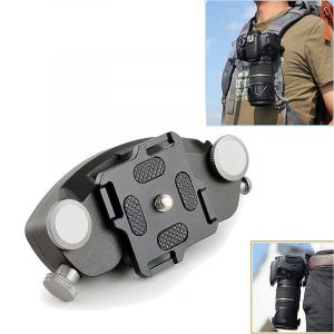 Support Boucle Attache Ceinture Monture Sangle Quick Release Porte Appareil Photo DSLR - Occasion