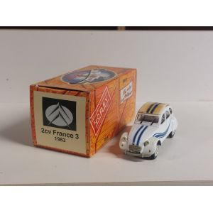 Citro&euml;n 2 Cv France 3 - 1983 Norev 1/43-Norev - Occasion