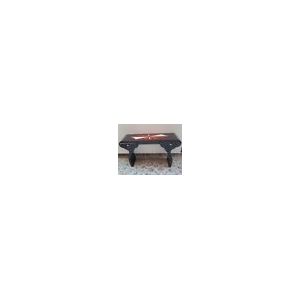 Console Art Deco Loupe Dorme 2 Tiroirs Marqueterie, Palissandre - Occasion