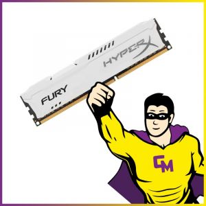 8Go RAM DDR3 HyperX FURY HX318C10FW/8 DIMM 1866 Mhz M&eacute;moire PC - Occasion