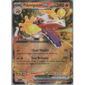 Carte Pok&eacute;mon - Fl&acirc;migator Ex - 037/193 - Ultra-Rare - Ev2 Evolutions &Agrave; Paldea - Occasion