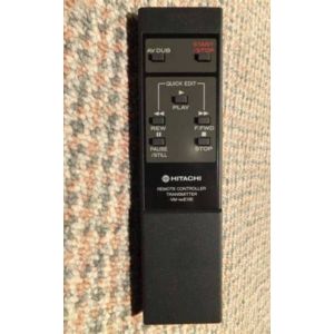Originale t&eacute;l&eacute;commande Hitachi 8mm Video Camera Camcorder Remote Control Model No : VM-RME15E VMRME15E Hitachi Part No: 5615225 For use with VME16E and all other Hitachi 8mm Cameras - Occasion