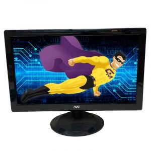 Ecran Plat PC 22" AOC TFT22W90PSA LCD 16:9 VGA-DVI Wide 1600x900 - Occasion