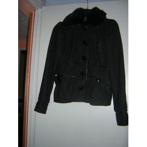 Veste Col Fourre Amovible Jolenjino Xl Mais Plutot 38/40. - Occasion