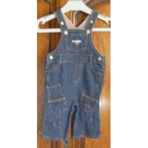 Salopette Jean Sergent Major - Taille 6 Mois - Occasion