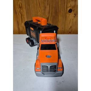 Camion De Bricolage Smoby Black & Decker Jeu De Construction Enfant - Occasion