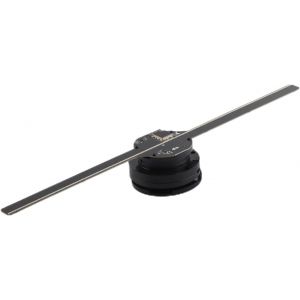 ChenQuanSarl-Ventilateur D'Hologramme 3D, Projecteur D'Hologramme 3D, Ventilateur De Projection Led &Agrave; 2 Pales De 42 Cm, 800 * 480P, 224 Perles Lumineuses Led, Carte Tf 16 Go, Wifi/App, Pr En Charge D - Occasion