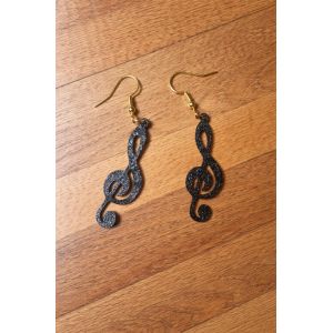 Boucles D&iquest;Oreilles Cl&eacute; De Sol - Occasion