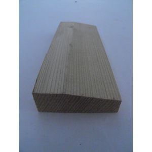 Paire de Sabots, Socles en Sapin Nord 150x48x17à10mm pour habillage Bati,Huisserie de Porte, Plinthe stylobathe Chambranle - Occasion