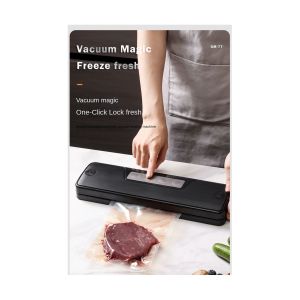 Mini Scelleuse Sous Vide Électrique Pour Aliments Secs Et Humides, Machine Professionnelle De Scellage Sous Vide Pour Aliments À Domicile, Emballage Prise Ue-B - Occasion