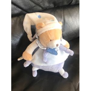 Bo&icirc;te &Agrave; Musique Doudou Et Compagnie Ours Petit Chou 16cm - Occasion