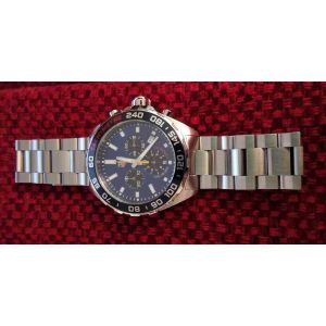 Montre Tag Heuer Formula 1 Chronographe Quartz Edition Aston Martin 43mm - Occasion