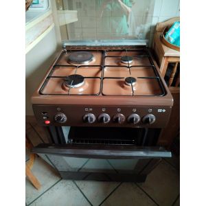 Cuisinière FAR mixte à gaz et 1 plaque électrique - Four électrique - Occasion