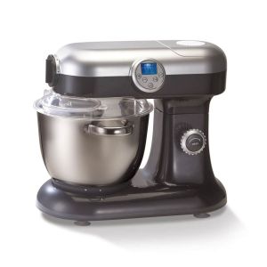Kitchencook Revolution V2 Robot Pétrin Chauffant 6 L - Reconditionné - Noir - Argent - Occasion