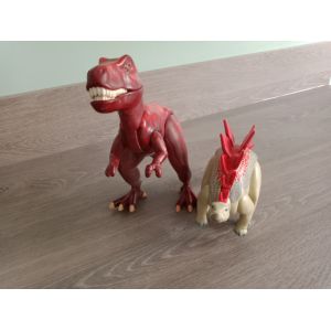 Lot De 2 Dinosaures Articulés Dont 1 De La Marque Playmobil - Occasion