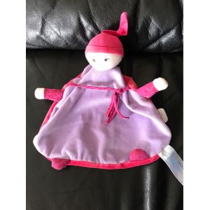 Doudou Plat Lutin Violet Mauve Corolle 2015 - Occasion