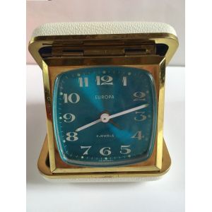 Vintage ancien reveil pliable de voyages - pour collectionneur - Occasion