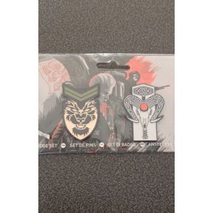 Set De 4 Pin's Call Of Duty Black Ops 4 Badge - Occasion