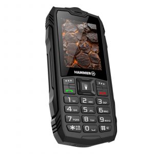 Téléphone incassable à touches Batterie 3000mAh Étanche IP68 SOS Hammer Noir - Occasion