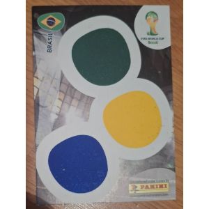 Carte Panini Adrenalyn Coupe Du Monde 2014 Brasil Supporter Card - Occasion