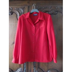 Tunique Gevana Polyester 44 Rouge - Occasion