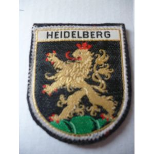 Écusson À Coudre :Blason D'heidelberg (Allemagne) - Occasion