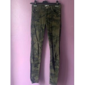 Jean Camouflage Kaki Taille 36 - Occasion