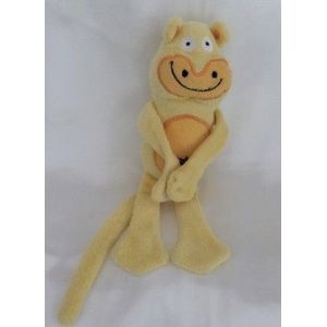 Doudou Peluche Cochon Jaune Orange VertBaudet - Occasion