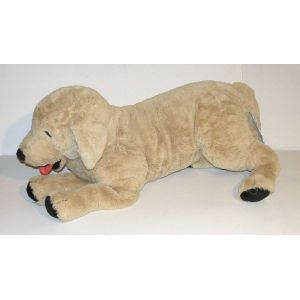 Peluche Chien Ikea Gosig Golden Retriever Geant - Doudou Chien Grand Golden 70 Cm - Occasion