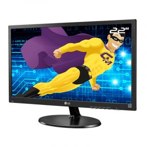 Ecran Plat PC 22" LG 22M38A-B LED VGA D-SUB DC-IN TN VESA 1920 x1080 16:9 - Occasion