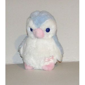 Peluche Pingouin Boulgom Modele 17 Cm - Doudou Boulgom Marque Rose - Occasion