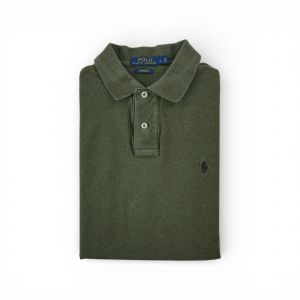 Reconditionn&eacute; - Polo Manches Courtes Homme Vert - Taille L - Homme - Vert - Occasion