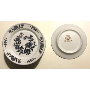 12 Assiettes À Fromage / Dessert En Porcelaine De Sologne - Occasion