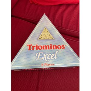 Triominos Excel 6 Joueurs Boite Triangulaire - Occasion