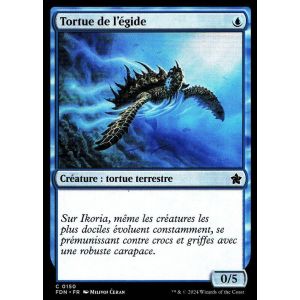 Tortue De L'égide - Magic - Fondations Vf - C - 150 - Occasion