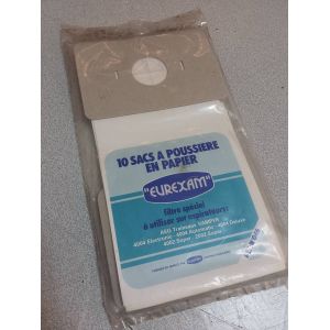 10 sacs sac aspirateur papier poussi&egrave;re eurexam ref 046 aeg tra&icirc;neaux vampyr 4004 Electronic automatic deluxe super 4002 2002 - Occasion