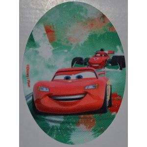 Cars Flash Mcqueen Disney Ecusson Patch Parches Patches Thermocollant Ovale Ref2022 - Occasion