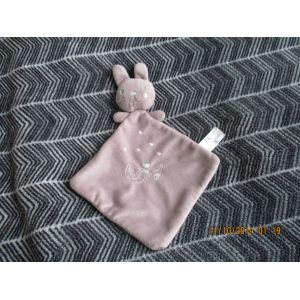 Doudou Plat Lapin Prune/Violet Nicotoy Simba Dickie - Occasion