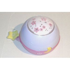Veilleuse Chicco Rose Magic Projection Sans Bébé Peluche - Occasion