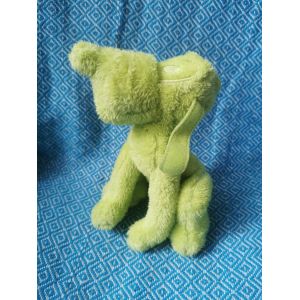 Doudou Peluche Pluto Vert Fluo Disney Nicotoy - Occasion