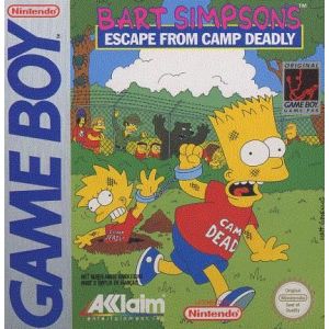 Simpson's Escape From Camp Deadly Game Boy - Occasion