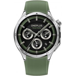 Yemaesre-Montre Connectée Watch 3, Bracelet 22 Mm, Écran Ltpo 1,5"", Charge Rapide, Autonomie 120 Heures, 100 Modes Sport, Suivi Gps Double Fréquence, Bilan Santé 60 Secondes, Titane Émeraude - Occasion