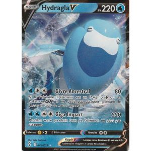 Carte Pokemon - Hydragla V - 048/203 - Ultra-Rare - Eb7 - Evolution C&eacute;l&egrave;ste - - Occasion