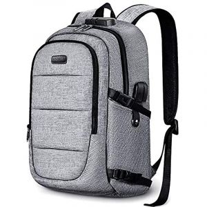 Sac &agrave; Dos Ordinateur Portable, Sac &agrave; Dos de Voyage Imperm&eacute;able 17.3 Pouces avec USB Charging Port,Antivol Sac &agrave; Dos d'affaires Fonctionnel AMBOR Sac a Dos PC Portable pour Loisir, Scolaire ,Affaire - Occasion