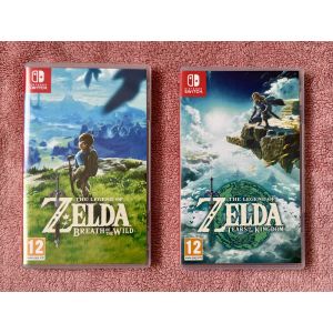 Lot Des Jeux "The Legend Of Zelda : Breath Of The Wild" Et "The Legend Of Zelda : Tears Of The Kingdom" Pour Nintendo Switch - &Eacute;dition Fran&ccedil;aise - Occasion