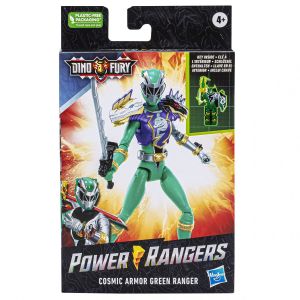 Power Rangers Dino Fury Ranger vert Armure Cosmic - Occasion
