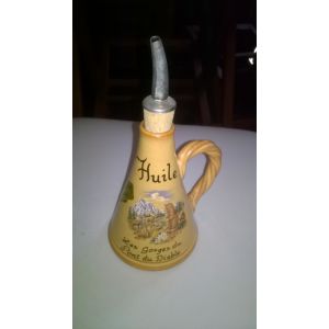 Flacon Pour Huile Avec Verseur Fabrication Artisanal - Occasion